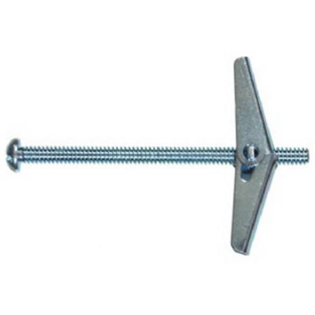 TOTALTURF 5031 1.25 x 4 in. Round Head Toggle Bolt, 6PK TO878996